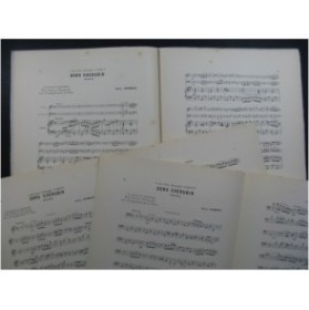 DOMERC Jules Dors Chérubin Berceuse Violon Violoncelle Piano ca1905