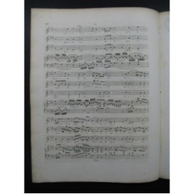 MOZART W. A. Cosi Fan Tutte Terzetto Chant Piano ca1820