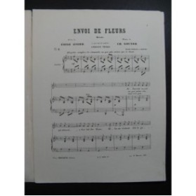 GOUNOD Charles Envoi de Fleurs Chant Piano XIXe siècle