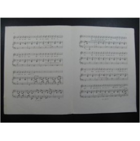 GOUNOD Charles Envoi de Fleurs Chant Piano XIXe siècle