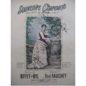 FAUCHEY Paul Souvenirs Charmants Chant Piano