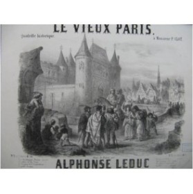LEDUC Alphonse Le Vieux Paris Piano 1857
