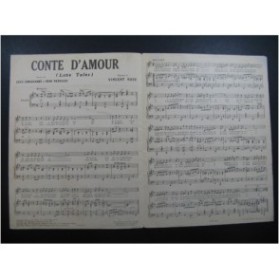 ROSE Vincent Conte d'Amour Chant Piano 1924