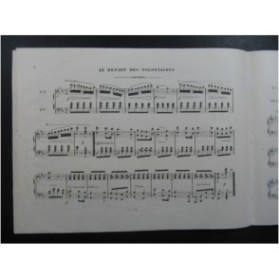 LEDUC Alphonse Bataille d'Austerlitz Piano XIXe siècle