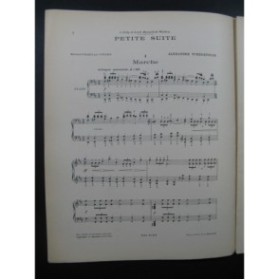 TCHEREPNINE Alexandre Petite Suite Piano 1923