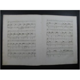 SCHUBERT Franz La jeune Religieuse Chant Piano ca1835
