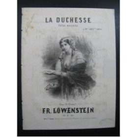 LOWENSTEIN Fr. La Duchesse Piano ca1851