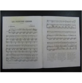 SERAENE Narcisse Les Premières Cerises Chant Piano XIXe siècle