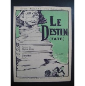 GAY Byron Le Destin (Fate) Chant Piano 1923
