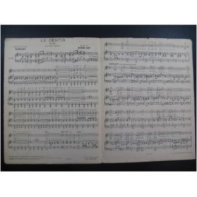GAY Byron Le Destin (Fate) Chant Piano 1923