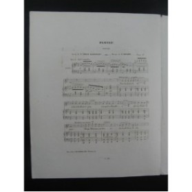 MASINI F. Partez Chant Piano 1843