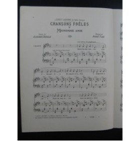 FIJAN André Chansons Frêles Chant Piano ca1905