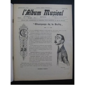 Chansons de la Butte L'Album Musical 1905