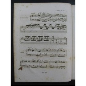 KUHLAU Frédéric Le petit Tambour Rondeau Piano ca1830