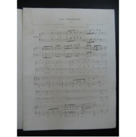 CONCONE Joseph Les Templiers Chant Piano ca1845
