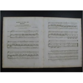 THÉNARD Etienne Bientôt je ne serai plus Chant Piano 1835