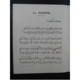 SAINT GEORGES D'ESTREZ Tsaréwna Piano XIXe siècle