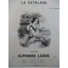 LEDUC Alphonse La Catalane Piano 1845