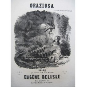 DELISLE Eugène Graziosa Piano ca1850