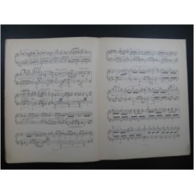 CHABRIER Emmanuel Bourrée Fantastique Piano ca1900
