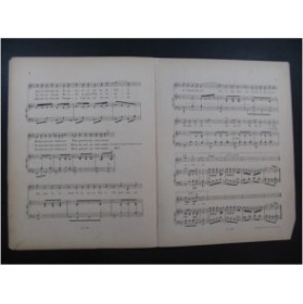 AUDRAN Edmond La Cigale et La Fourmi No 12 Chant Piano ca1887