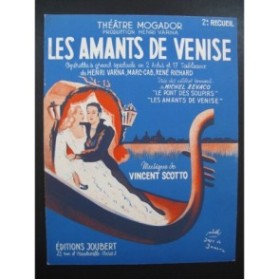 SCOTTO Vincent Les Amants de Venise Opérette Chant Piano 1953