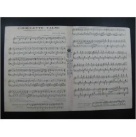 HAHN Reynaldo Ciboulette Piano 1923
