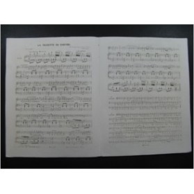 CLAPISSON Louis La Fauvette du Canton Chant Piano ca1840