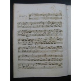 STEIBELT Daniel Deux Sonates Piano op 61 ca1805