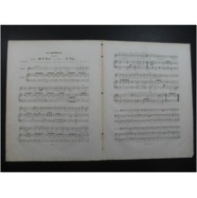 THYS A. La Quêteuse Chant Piano ca1840