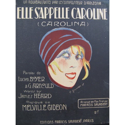 MELVILLE Gidéon Elle s appelle Caroline Chant Piano 1918