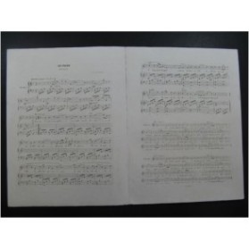 MASINI Francesco Le Calme Chant Piano ca1830