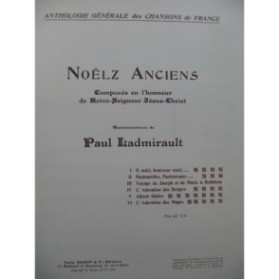 LADMIRAULT Paul Noëls Anciens 6 Pièces Chant Piano 1908
