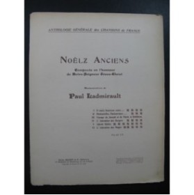 LADMIRAULT Paul Noëls Anciens 6 Pièces Chant Piano 1908