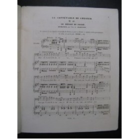 CONCONE Joseph Le Connétable de Chester Chant Piano ca1848