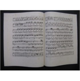 BURGMÜLLER Frédéric Souvenir de Bellini Piano XIXe siècle