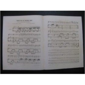HOCMELLE Edmond Vous ne le saurez pas Chant Piano XIXe siècle