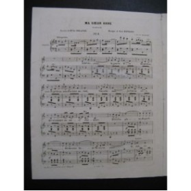 HENRION Paul Sœur Anne Chant Piano ca1850