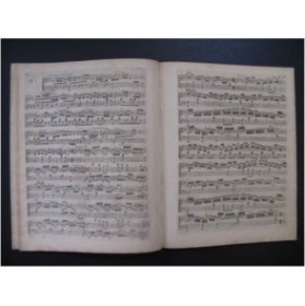 STEIBELT Daniel Petits Airs Connus variés op 13 Piano 1793
