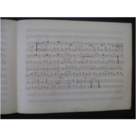 WOLFRAMM CARON Gustave Adèle Manuscrit Piano XIXe