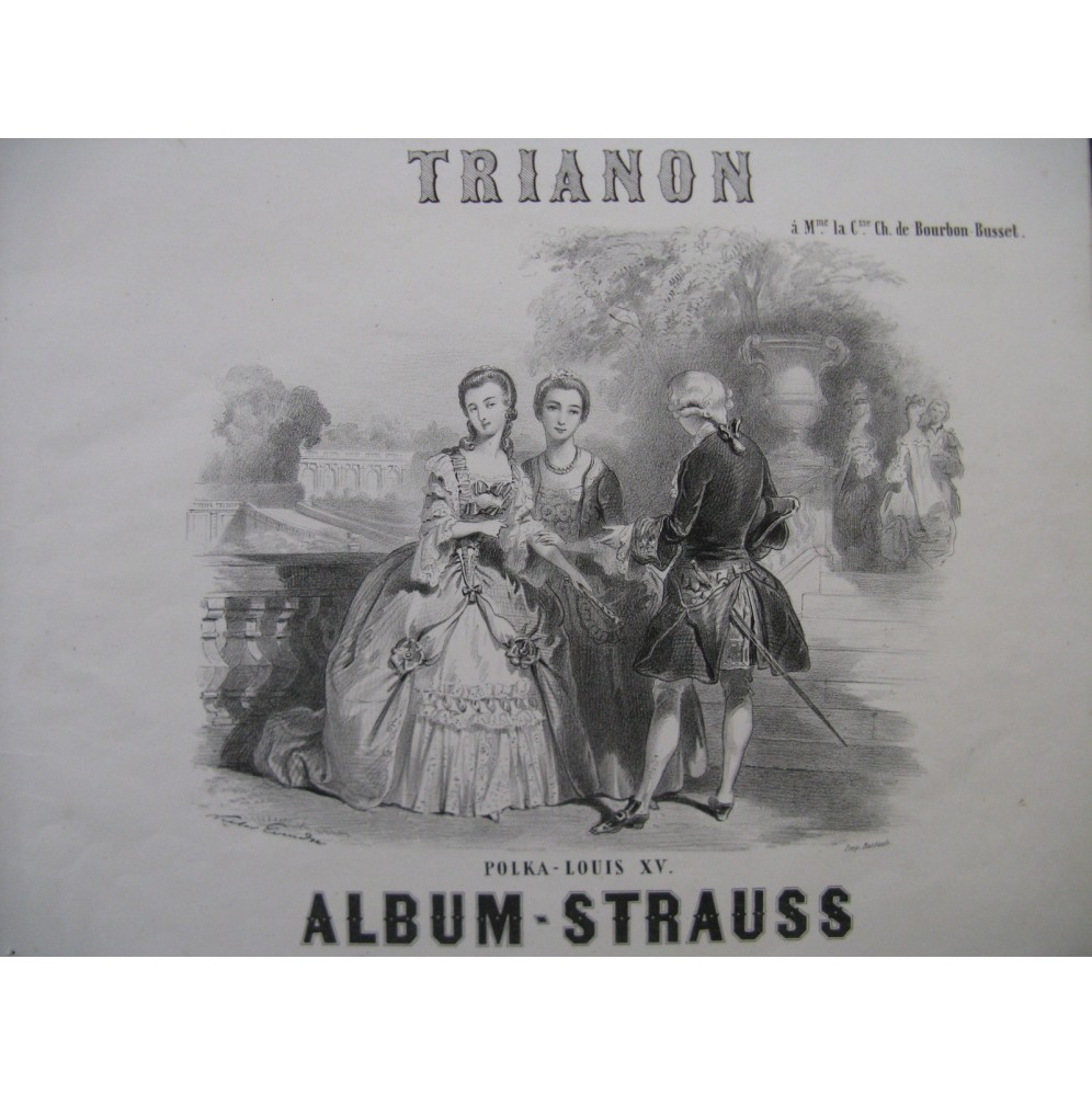 STRAUSS Trianon Piano ca1850