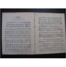 DONVE Edouard Glicère Chant Piano ca1840