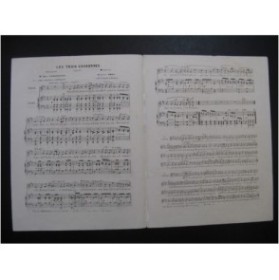 AMAT Léopold Les Trois Couronnes Chant Piano ca1850