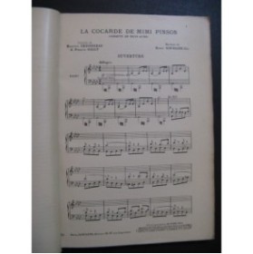 GOUBLIER Henri La Cocarde de Mimi-Pinson Opérette Chant Piano 1916