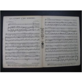YVAIN Maurice Ça, c'est une Chose Chant Piano 1922