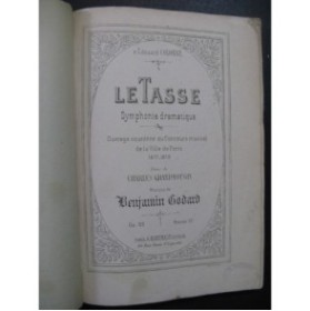 GODARD Benjamin Le Tasse Chant Piano 1878