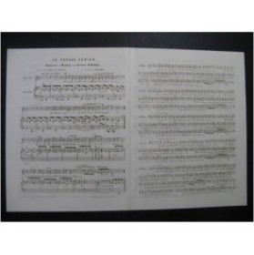 NADAUD Gustave Le Voyage Aérien Nanteuil Piano Chant ca1850