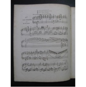 BOIELDIEU Adrien Pot Pourri Ma Tante Aurore Piano ca1805