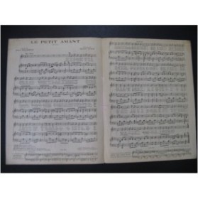 YVAIN Maurice Ta Bouche Le Petit Amant Opérette Chant Piano 1922