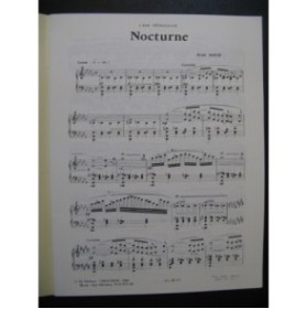 BAUD Jean Deux Pièces Nocturne et Intermezzo Piano 1969